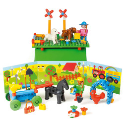 La ferme - 155 pieces poly m