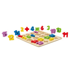 Puzzle En Bois Nombres 1 A 20