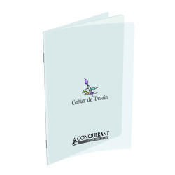 Cahier dessin 17x22 polypro...