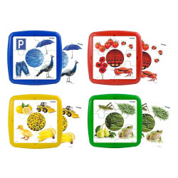 ?Les couleurs - lot de 4...