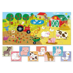 Puzzle baby 8+1 32 pieces...