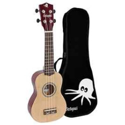 Ukulele guitare bois naturel