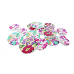 ?Lot de 150 boutons bois 3...