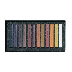 Set 12 pastels carres...
