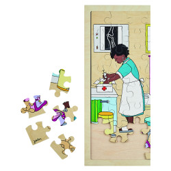 Puzzle santé le pédiatre