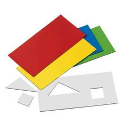 Feuille aimantee a decouper...