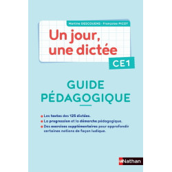 UN JOUR, UNE DICTEE CE1 -...
