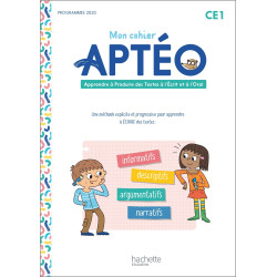 MON CAHIER APTEO CE1 -...