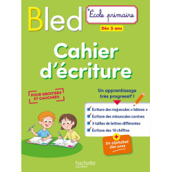 BLED CAHIER D'ECRITURE DES...