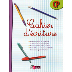 CAHIER D'ECRITURE CP 2009