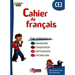 CAHIER DE FRANCAIS CE2 2009
