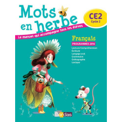 MOTS EN HERBE FRANCAIS CE2...