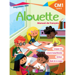 Alouette Français CM1 2018...