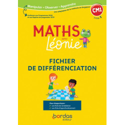 LES MATHS AVEC LEONIE - CM1...