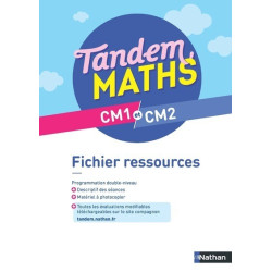 TANDEM MATHS CM1 ET CM2 -...