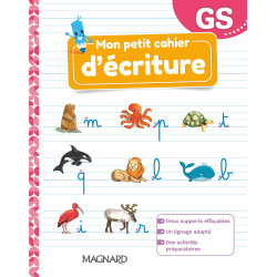 Mon petit cahier d’écriture...