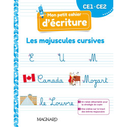 Mon petit cahier d'écriture...