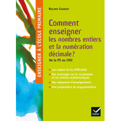 ENSEIGNER A L'ECOLE...