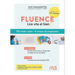 FLUENCE - 100 TEXTES POUR...