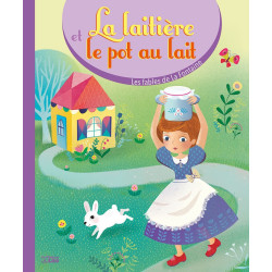 LIVRE FABLE LAITIERE POT LAIT