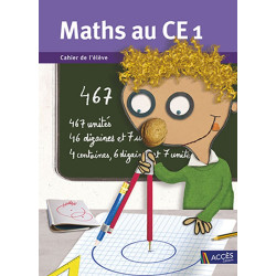MATHS AU CE1 CAHIER DE...