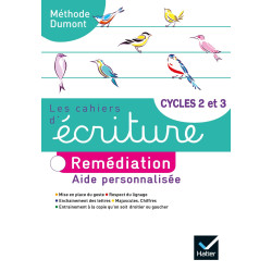 LES CAHIERS D'ECRITURE...