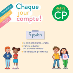 CP - 5 Posters avec frise...
