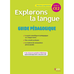 EXPLORONS LA LANGUE CE2...