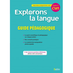 EXPLORONS LA LANGUE CM1 -...
