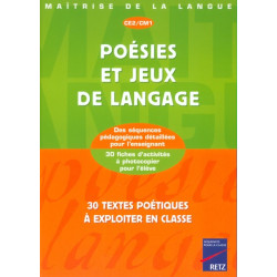 POESIES ET JEUX DE LANGAGE...