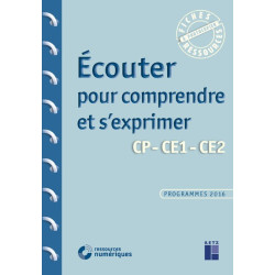 ECOUTER POUR COMPRENDRE ET...