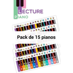 Pack de pianos en carton...