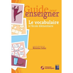 LE VOCABULAIRE A L'ECOLE...