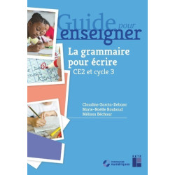 LA GRAMMAIRE POUR ECRIRE...