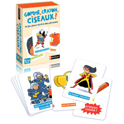 Gomme, crayon, ciseaux !
