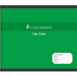Cahier mat, 17x 14,7 24...