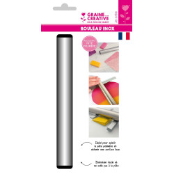 Rouleau inox pour fimo 21 x...