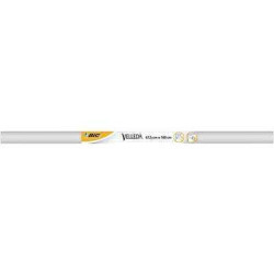 Rouleau adhésif blanc BIc...