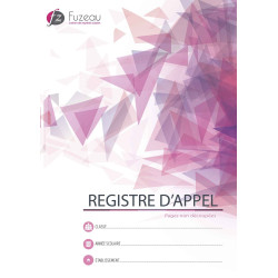 Registre appel (beige) 40...