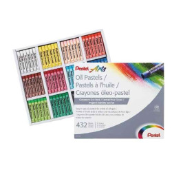 Pastels a l'huile dia,8mm...