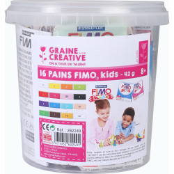 Pate a cuire fimo kids seau...