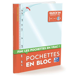 Pochettes perforées...