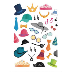 Pochette de  120 gommettes...