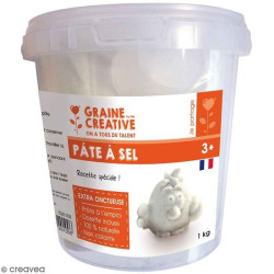 Pâte à sel seau 1kg