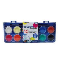 Gouache pastilles dia, 30mm...