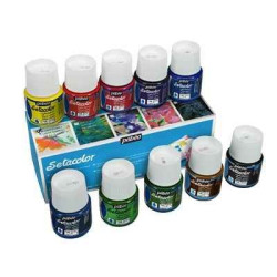 Peinture Sétacolor 10x45ml...