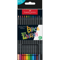 Black edition 12 crayons...