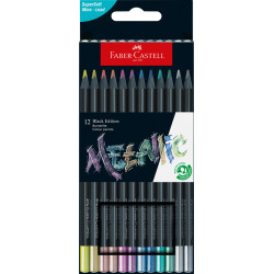 Black edition 12 crayons...