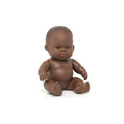 1 poupée 21 cm fille africaine