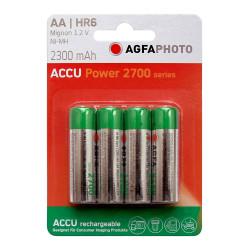 Piles rechargeables AA HR6...